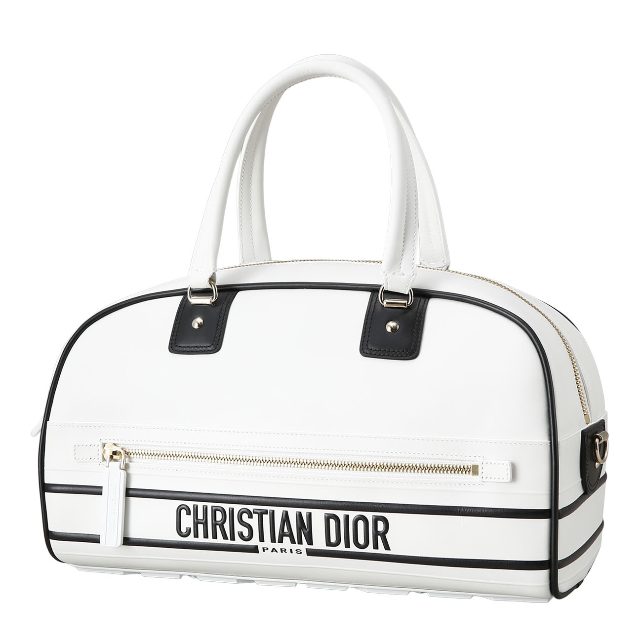 CHRISTIAN DIOR(USED)크리스찬디올 바이브 미디엄 지퍼 볼링백